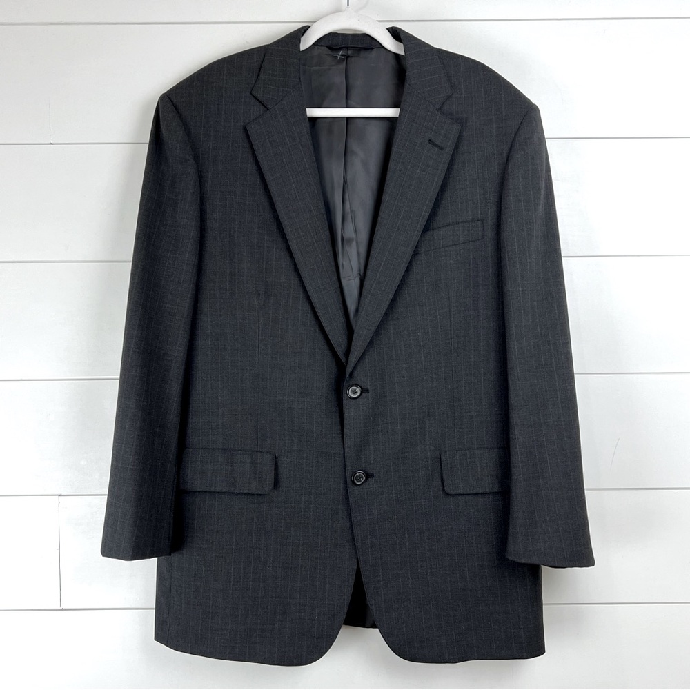 BROOKS BROTHERS BrooksEase 100% Wool Men’s Size 42L Blazer Jacket USA